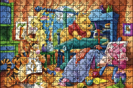 108/200/300/500/1000 pieces disney winnie the pood jigsaw puzzles for adults toys gifts wooden high-quality floor