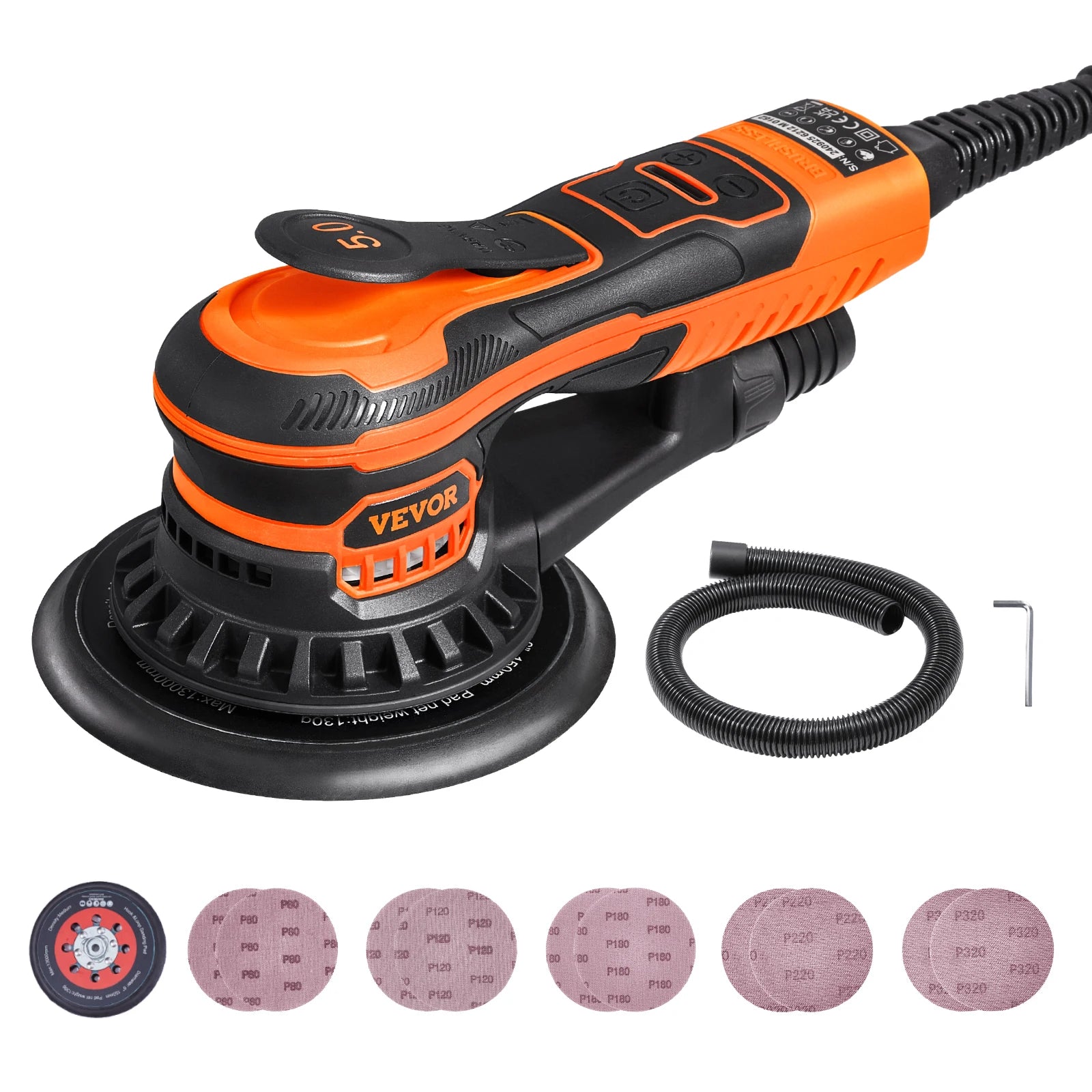 succebuy-random-orbital-sander-350w-brushless-10000-prm-6-variable-speed-electric-orbital-sander-for-woodworking-detail-sanding