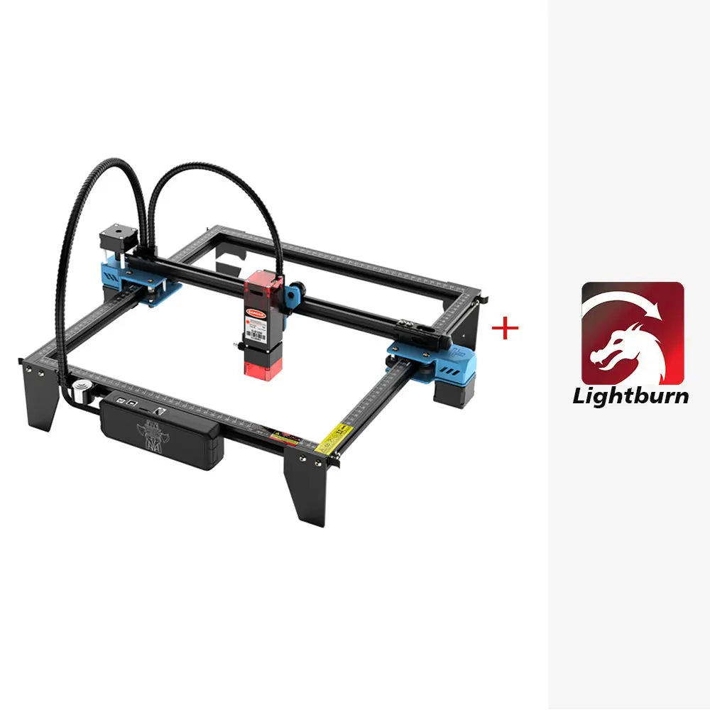 Twotrees tts-10 pro laser engraver stainless steel engraving machine diy woodwork cutting 445±5nm blue light cnc - set