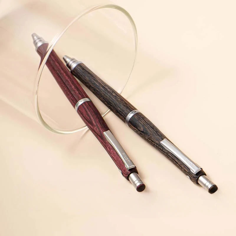 New pilot s20 hippo wooden barrel ballpoint pen high-end business use 0.7mm black medium oil refill japan stationery