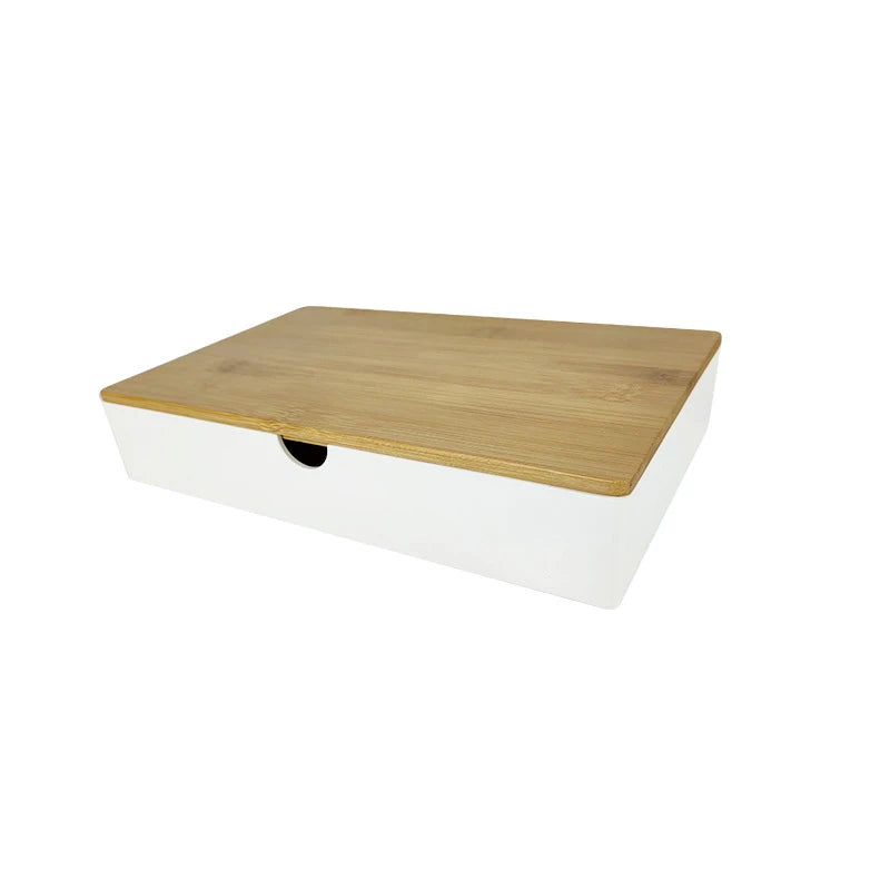 Japanese style wooden hotel toiletries drawer storage box guest room dental aromatherapy tray - multipurpose
