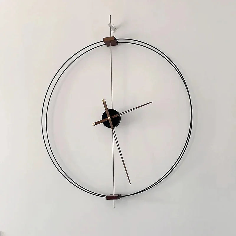 spanish-minimalist-wall-clock-creative-luxury-living-room-art-clocks-solid-wood-pointer-large-wall-clock-silent-movement-clocks