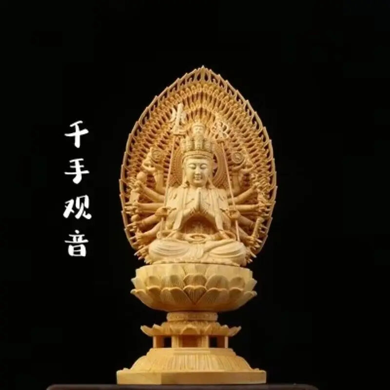 11-wood-carved-buddha-statue-thousand-hands-guanyin-home-decoration