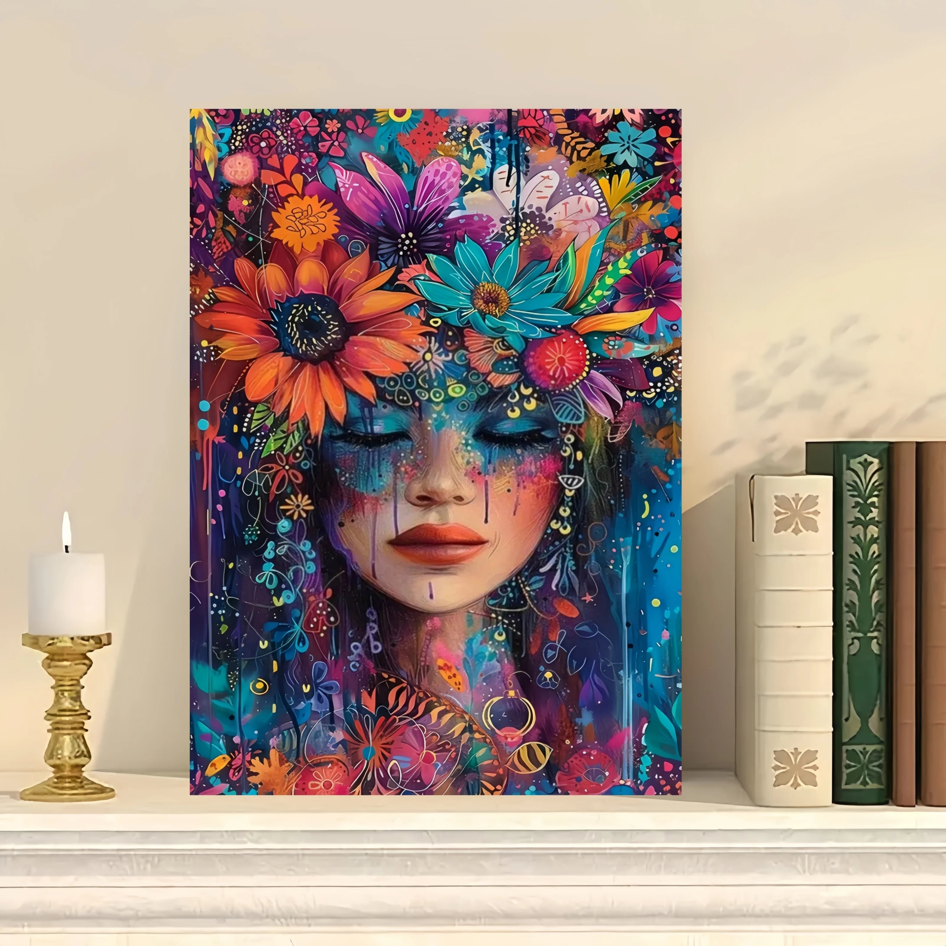 300/500/1000pcs flower themed paper puzzle for adult beginner fun family activities birthday gift children over 14