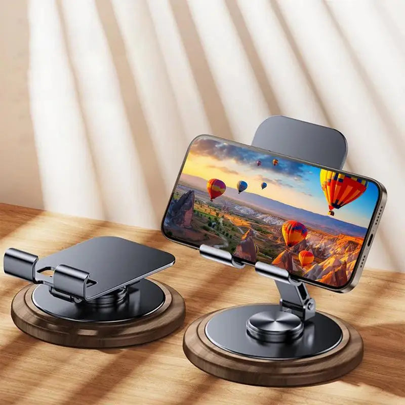 360 degree metal desk mobile phone holder stand for iphone ipadxiaomi adjustable desktop tablet cell
