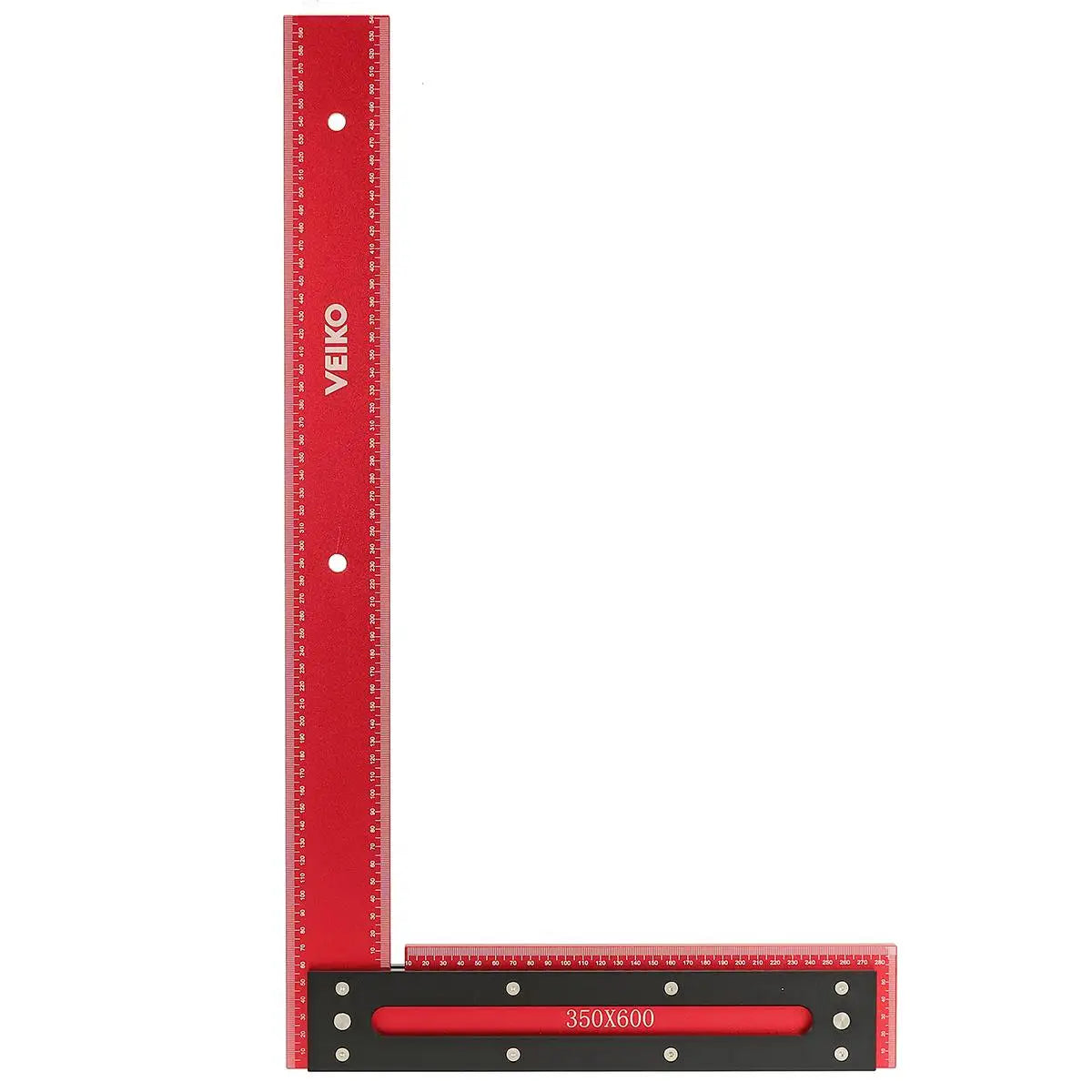 600mm metric imperial l-shaped ruler aluminum alloy carpenter square framing right angle woodworking marking tool