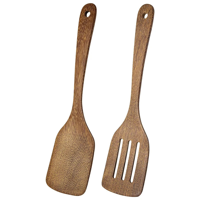 Wooden spatula wood shovel heat resistant slotted tableware nonstick cookware kitchen baking cooking tool - china