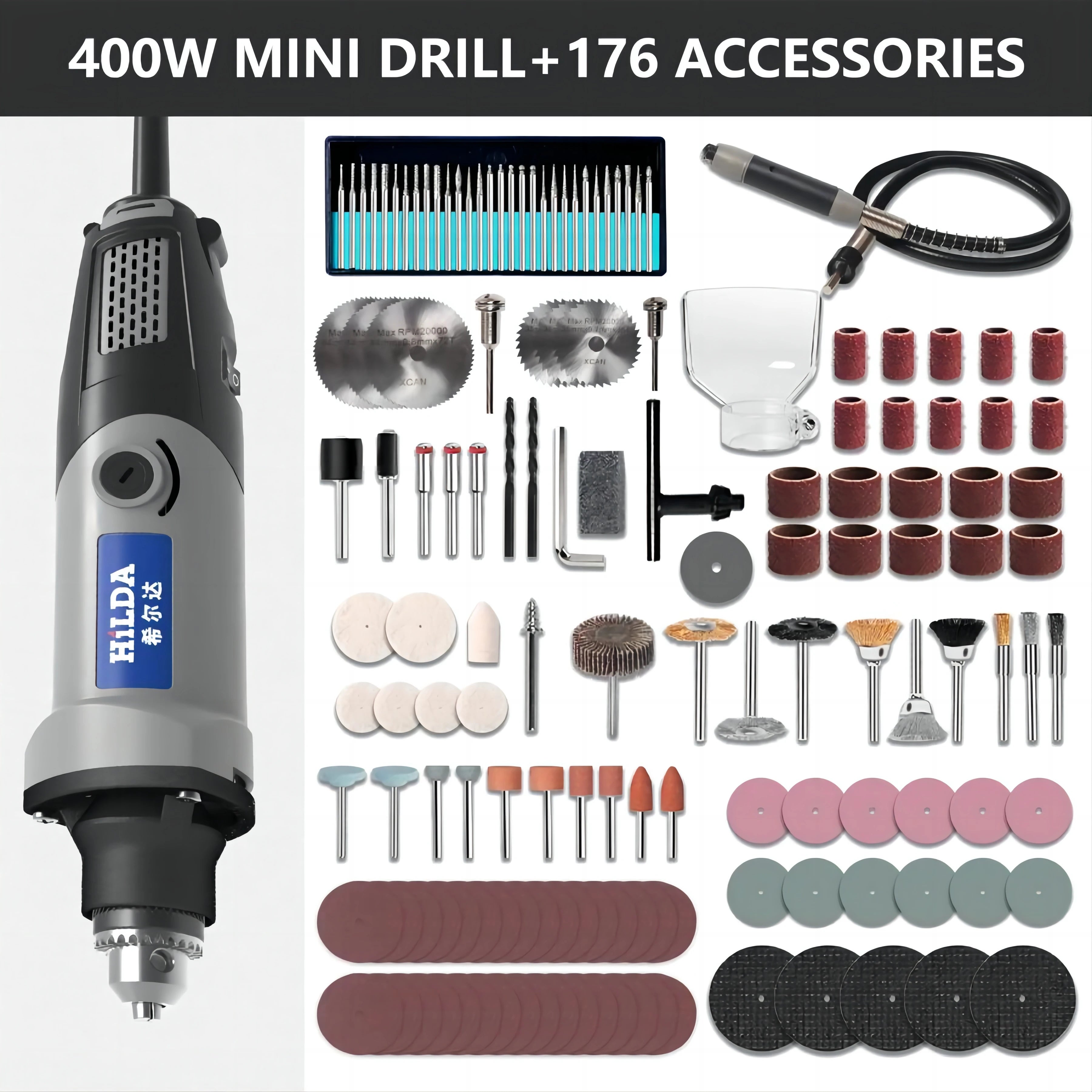 hilda-500w-rotary-tool-variable-speed-rotary-tool-accessories-kit-cutting-detail-sanding-engraving-wood-carving-and-polishing