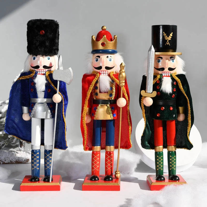 christmas-nutcracker-decoration-puppet-solider-cloak-king-wooden-doll-walnut-handcraft-figurine-home-office-decor-merry-christma