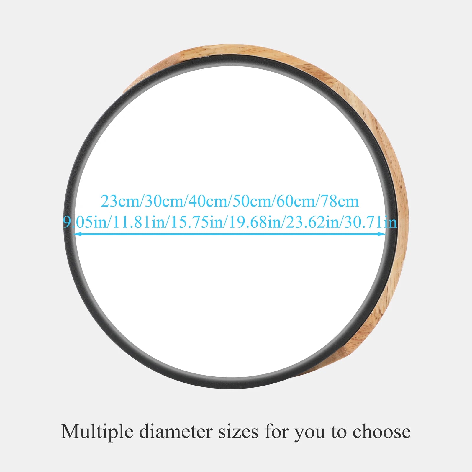 Led ceiling light 12w modern round macaron wooden lamp indoor bedroom living room lighting fixture surface mount