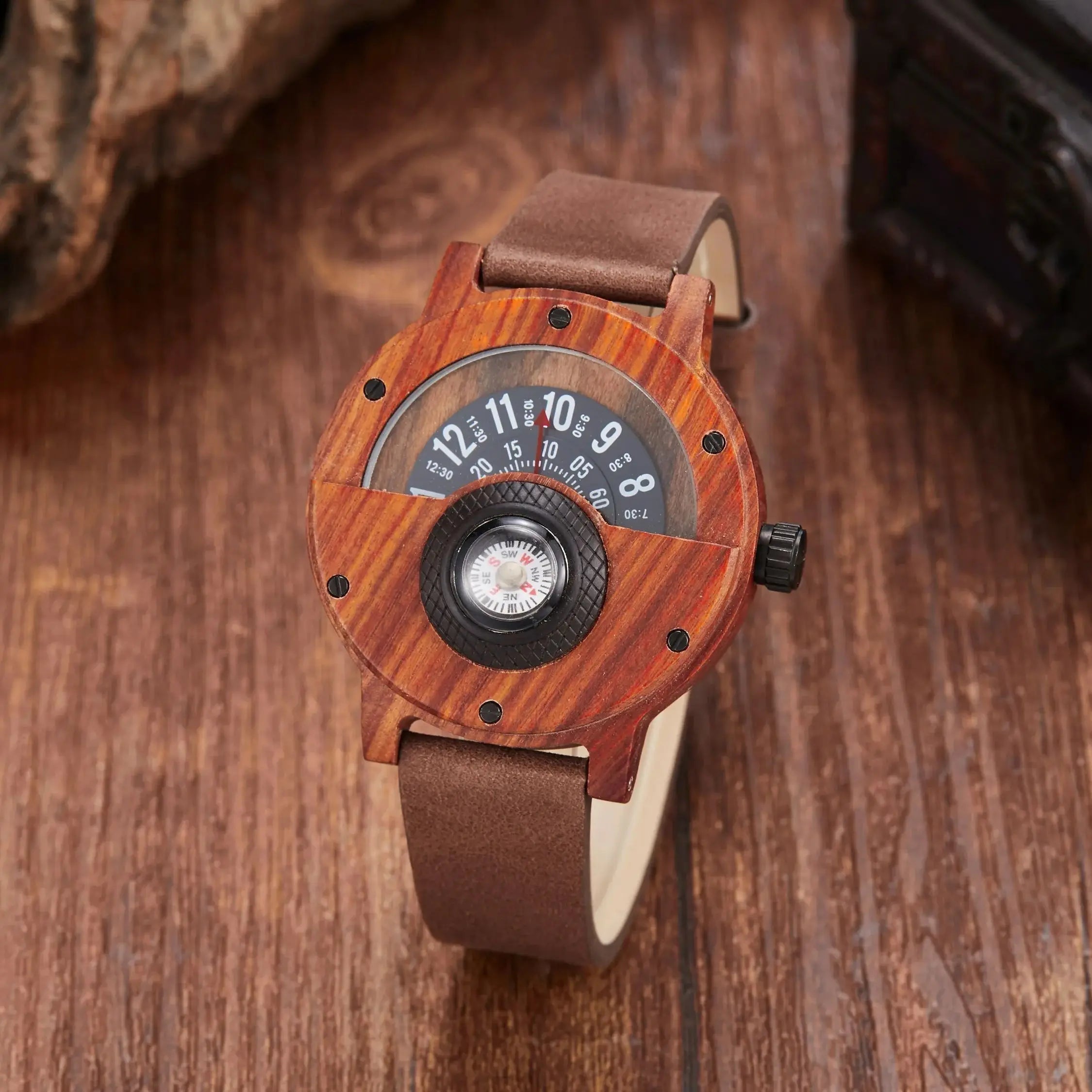 2025 new personalized creative wooden watch men quartz watches relojes para hombres relogio masculino