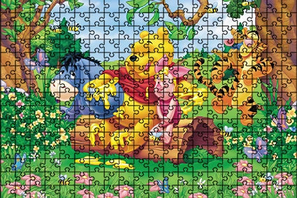 108/200/300/500/1000 pieces disney winnie the pood jigsaw puzzles for adults toys gifts wooden high-quality floor