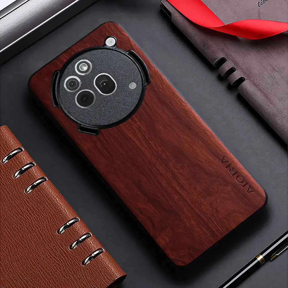 Case for nothing phone 3a pro 3 cmf 1 2 2a plus funda bamboo wood pattern leather cover nothing phone 3a pro case - br