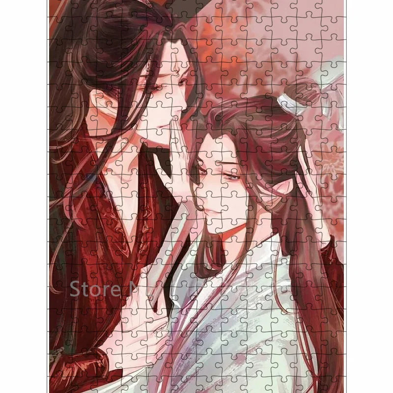 Mo dao zu shi 300/500/1000 pieces puzzle anime characters wei wu xian jigsaw for adults diy decompression game kids