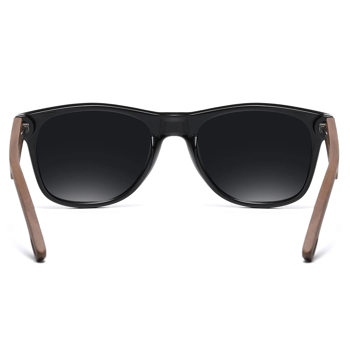 Barcur black walnut sunglasses for men wood sun glasses man eyeglasses polarizing uva&b protection eyewear eco-friendly