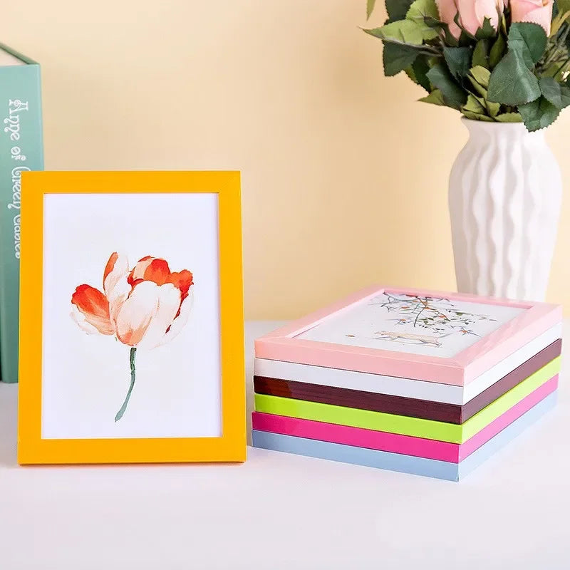 6inch fashion home decor wooden picture frame wall photo desktop office