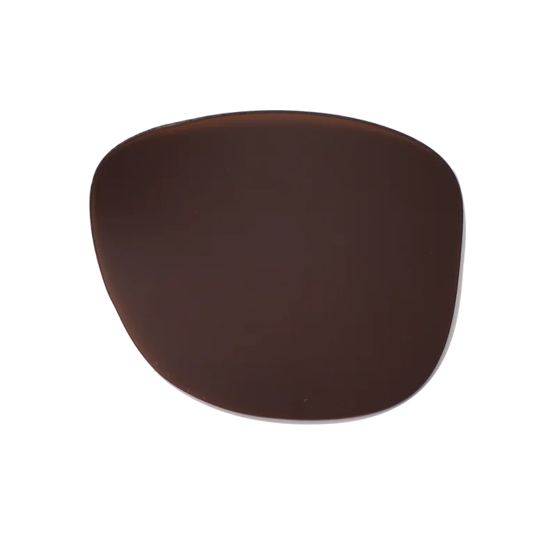 One piece lens wooden sunglasses spain customer - 02 brown / wood peel box