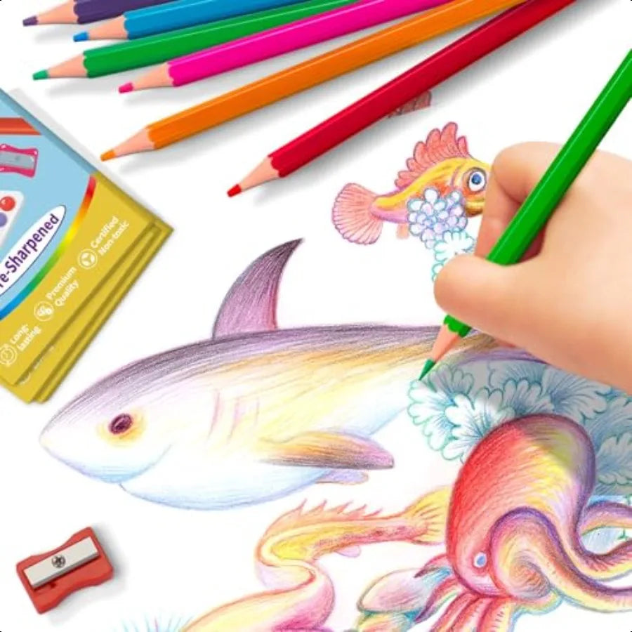 360 count colored pencils bulk 30 pack for 12 colors presharpened color coloring school pl - united states - pencil