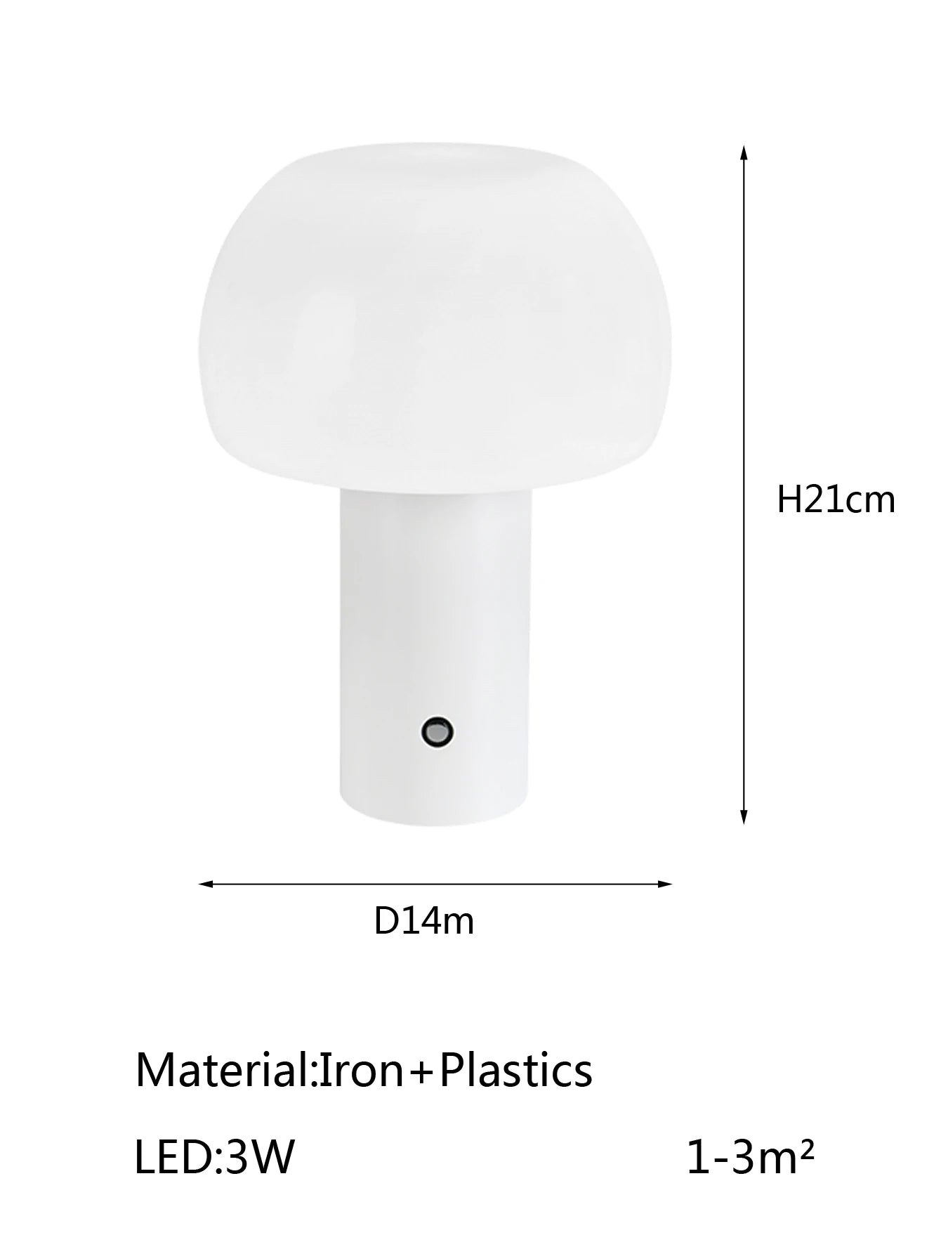 Led green/orange/white/black desktop decorative table lamp rechargeable portable for camping restaurant home