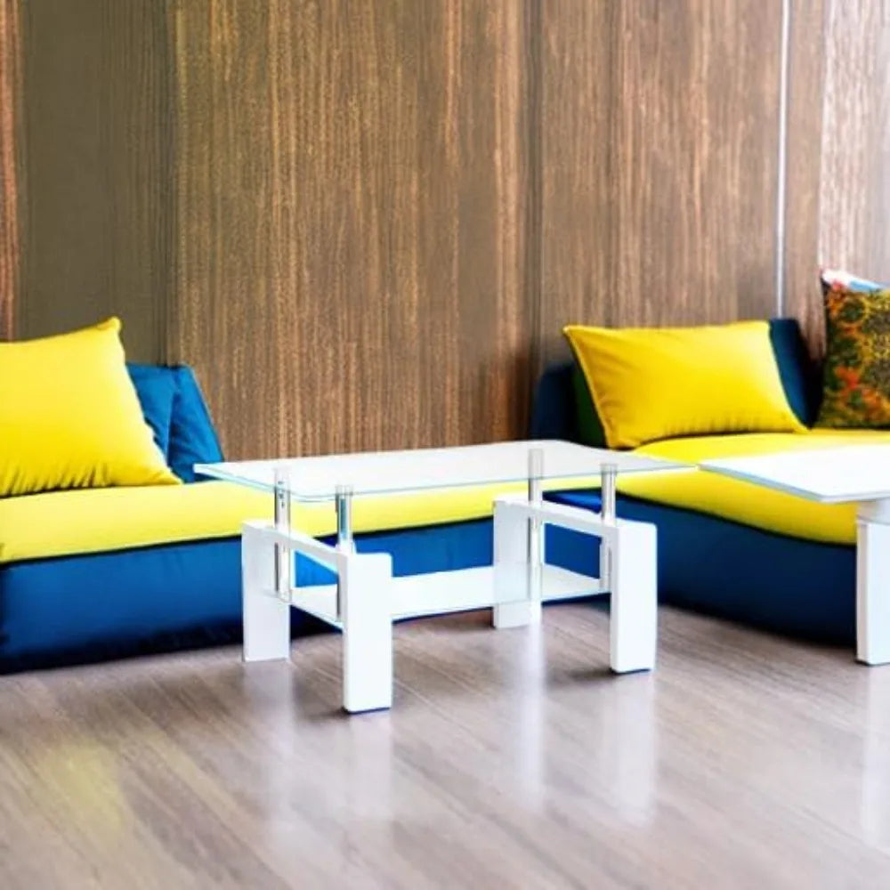 39.5 * 23.5 17.5 living room rectangle coffee table tea suitable for waiting side w/wooden leg