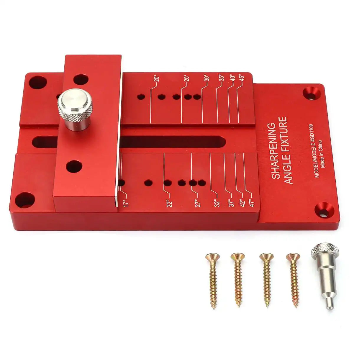 Mohoo gd1109 sharpening system two types honing guide holder angle fixture gauge for woodworking chisel - type b / spain