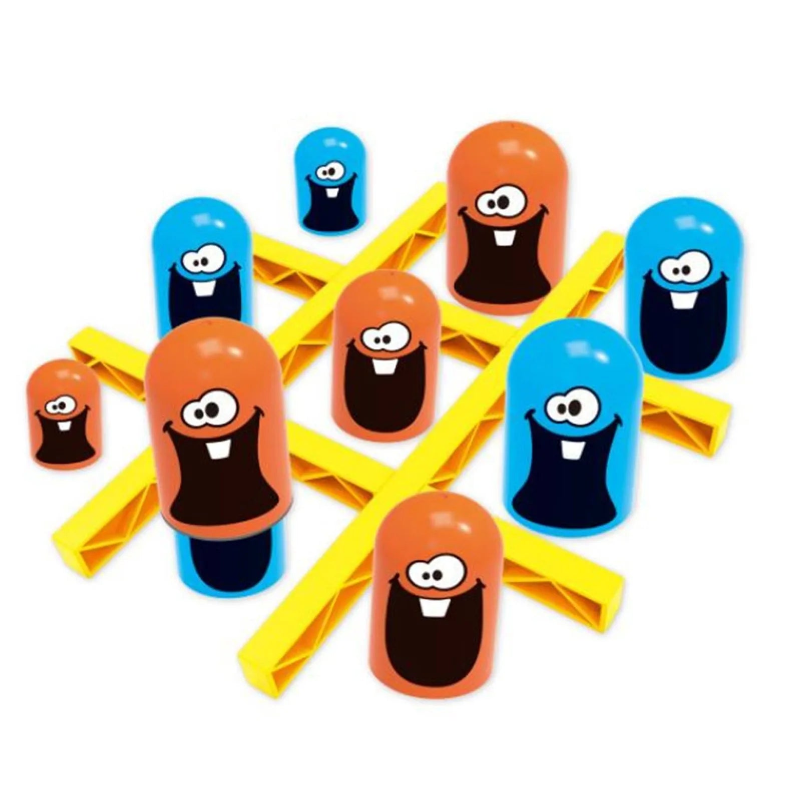 2 players tic tac toe big eat small gobble board game parent-child interactive competition match party games toys