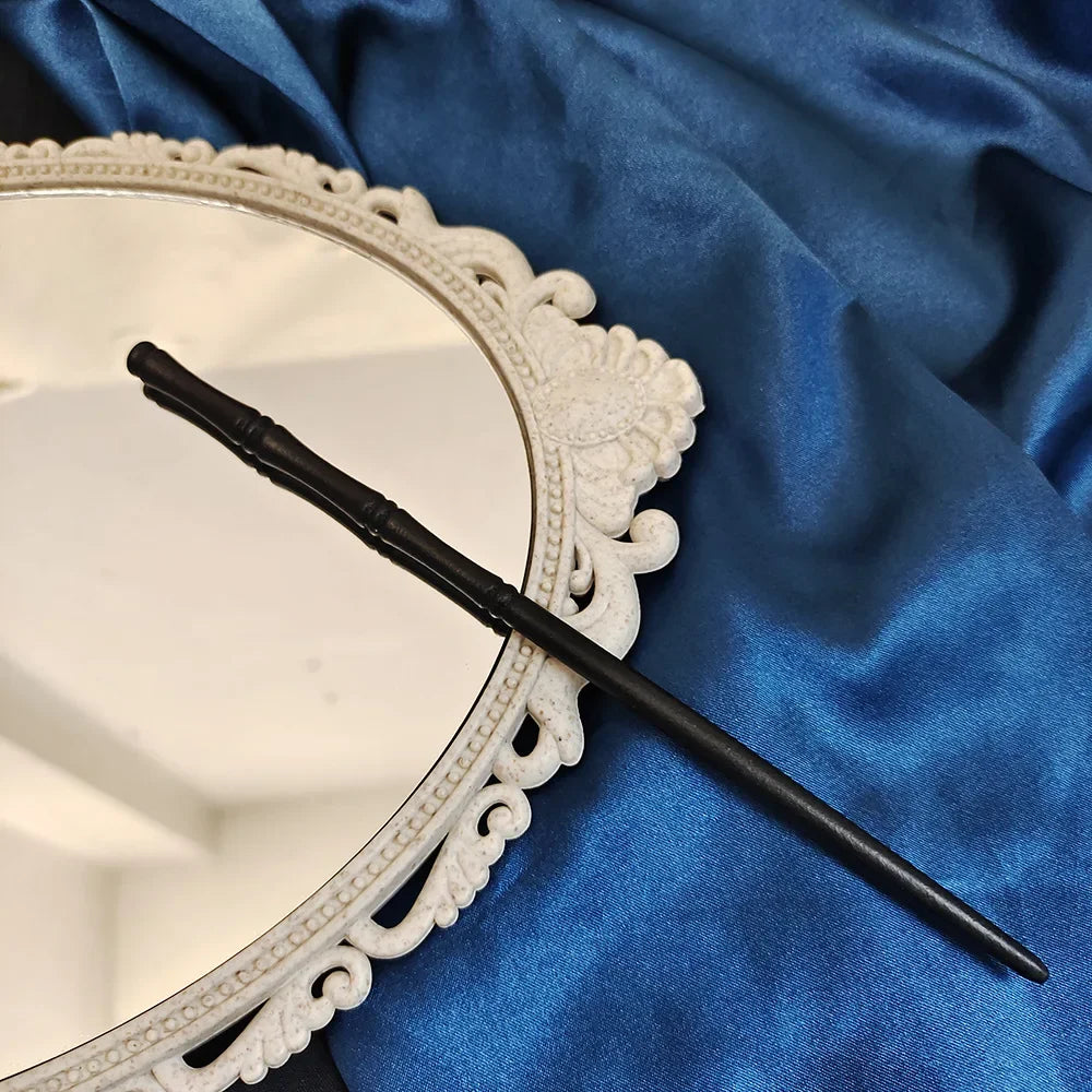 Chinese hair sticks bamboo shaped wooden hairpins girls hanfu party accessories vintage bun forks chopsticks jewelry