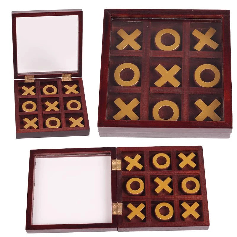 3d tic tac toe game wood xoxo strategy board games for adults and kids party favor unique gifts juegos de mesa