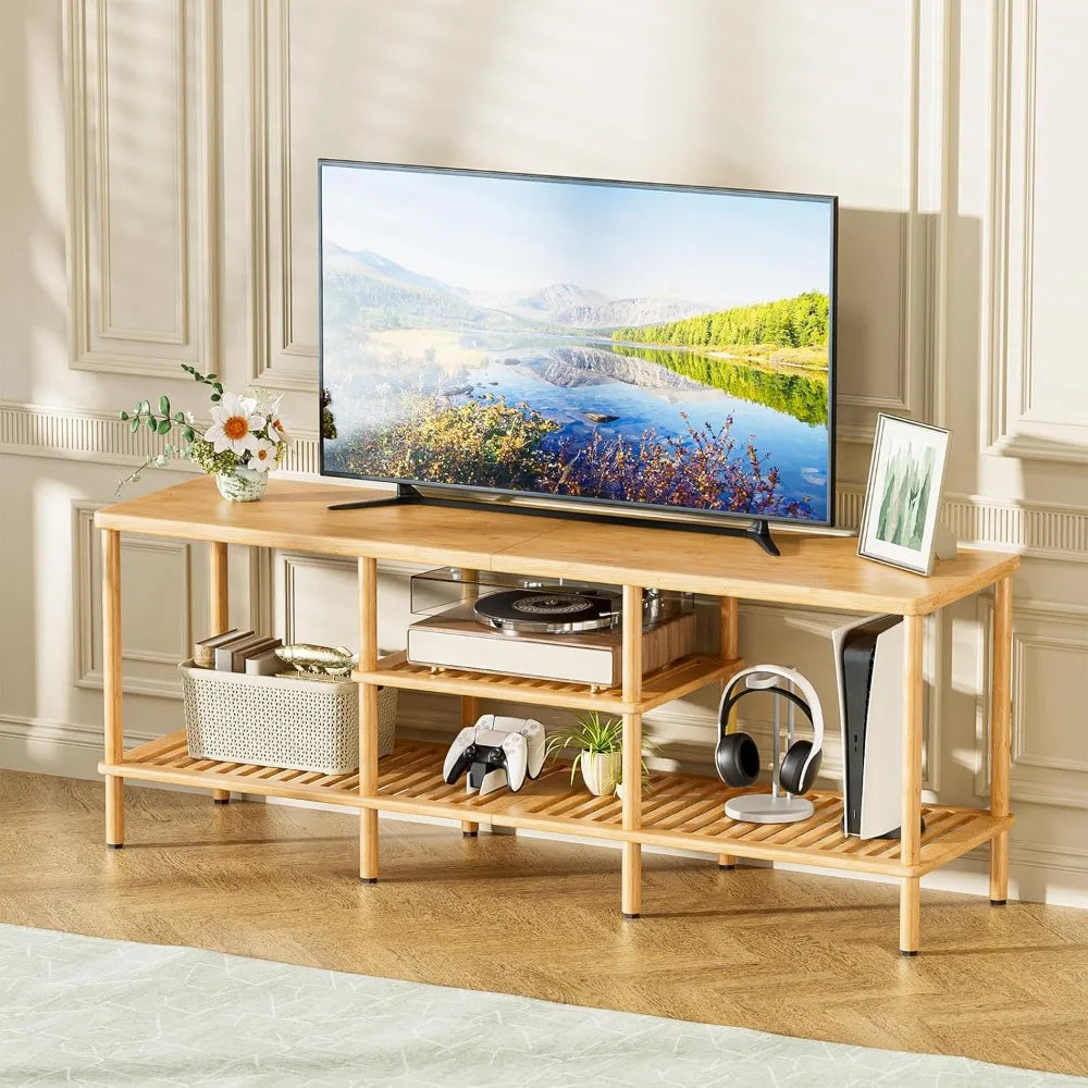 bamboo-tv-stand-for-60-65-inch-tvs-3-tier-open-storage-entertainment-center-wooden-living-room-tv-table