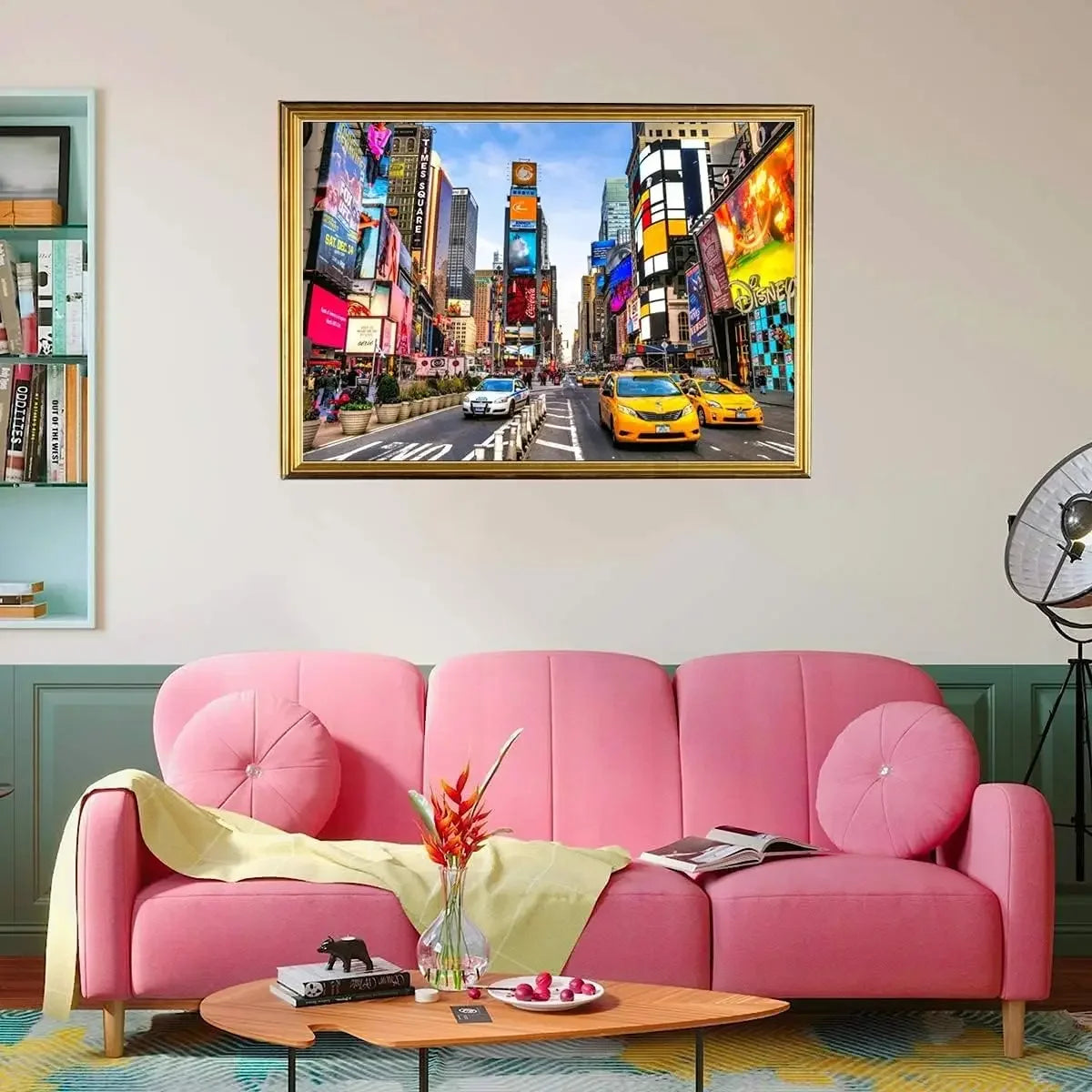 1000/500/300 pieces new yorker times square jigsaw puzzles for adults home decor games family landscape educational toys