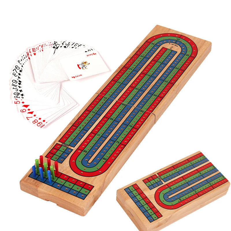 wood-cribbage-board-game-classic-3-track-cribbage-board-with-9-cribbage-pegs-portable-card-board-game-for-adult-indoor-outdoor