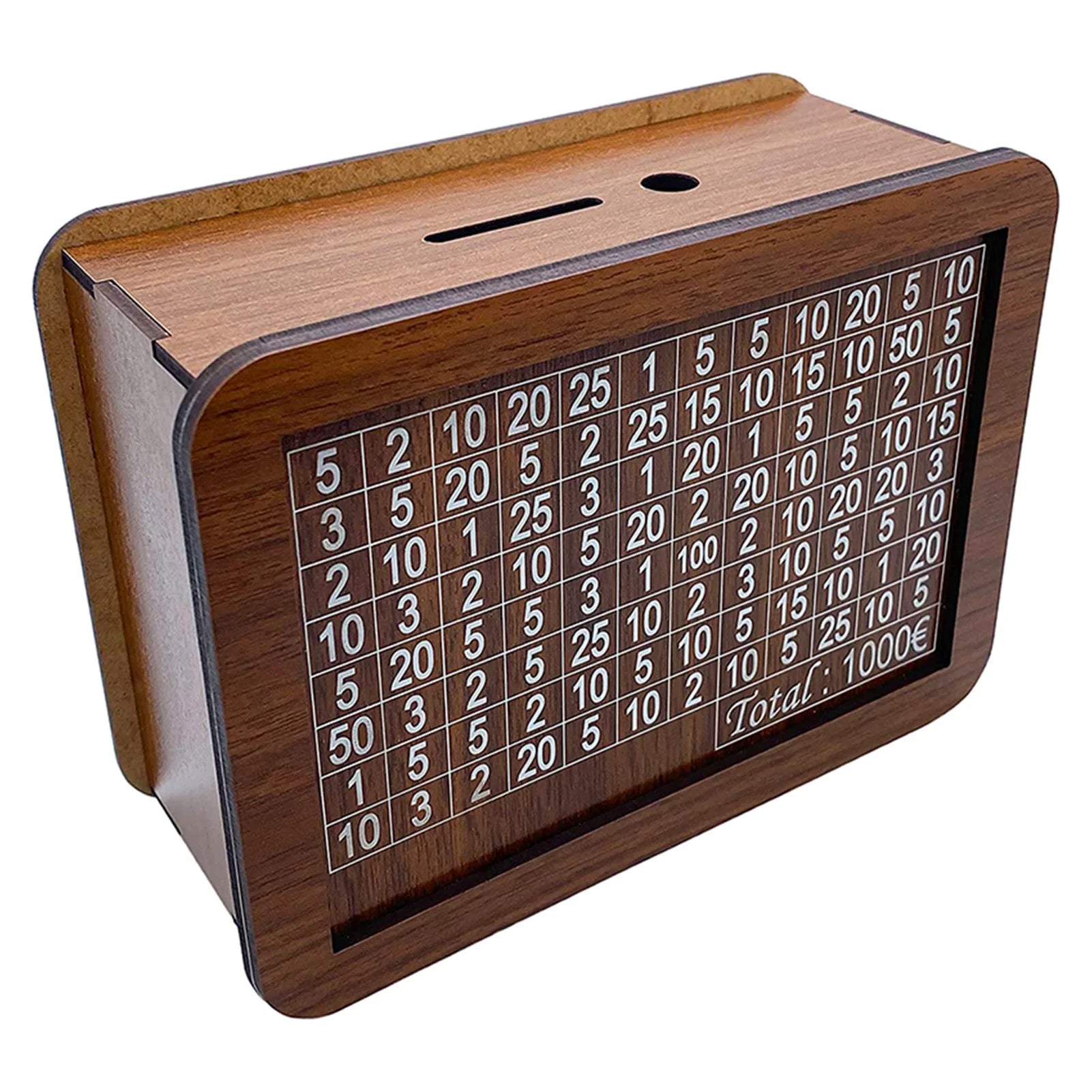 Wooden home decoration countertop piggy bank handcrafted money box savings jar 17x12.5x7cm handmade wood crafts