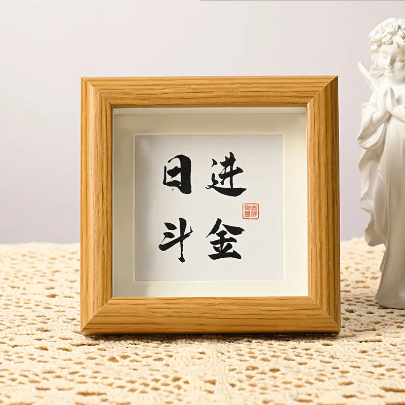 2025 autumn winter new wooden photo frame,elegant home decorative item classic style for picture frames,nice tabletop