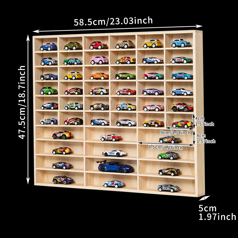 48-grids-solid-wood-display-cabinet-wall-mounted-racks-blind-boxes-collection-box-10-layers-storage-shelf-car-model-organizers