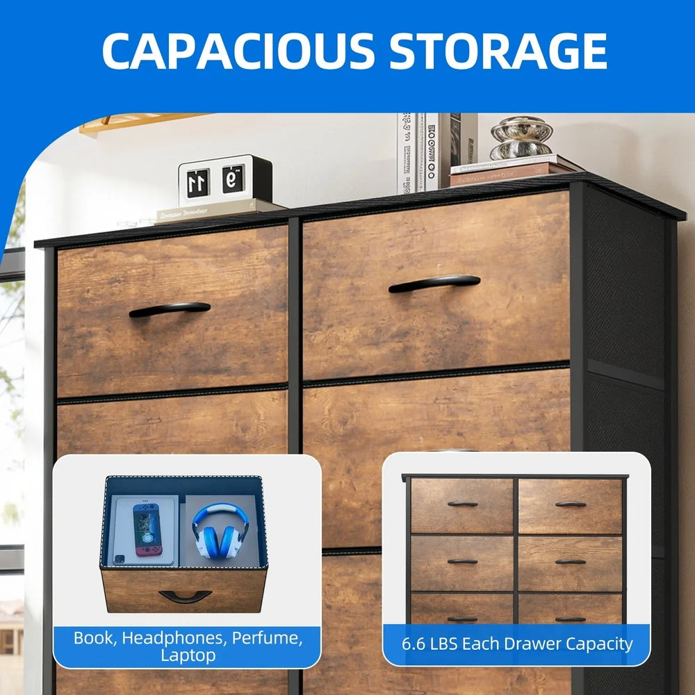 10-drawer fabric dresser adults storage organization chest bedroom closet stylish and functional easy assembly durable